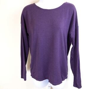 Threads 4 Thought purple yoga fleece XS NWOT
